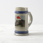 Chope À Bière Cheval de Noël & Pony (Devant droit)