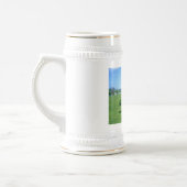 Chope À Bière Cheval noir et piège (Gauche)