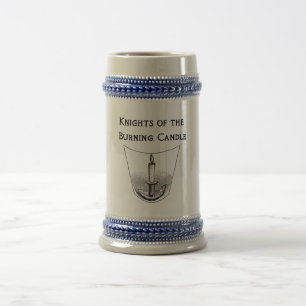 Chope À Bière "Chevaliers de la bougie brûlante" Stein