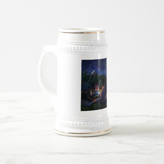 Chope À Bière Chevaliers d'été (Devant gauche)