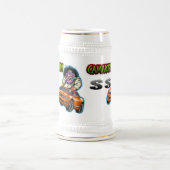 Chope À Bière Chevy orange Camaro solides solubles Stein - (Centre)