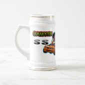 Chope À Bière Chevy orange Camaro solides solubles Stein - (Gauche)