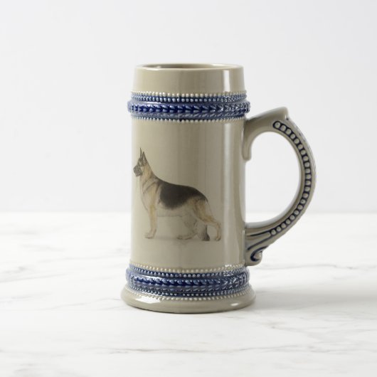 Chope À Bière Chien berger allemand (Droite)