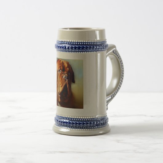 Chope À Bière Chien de Bordeaux (Devant droit)