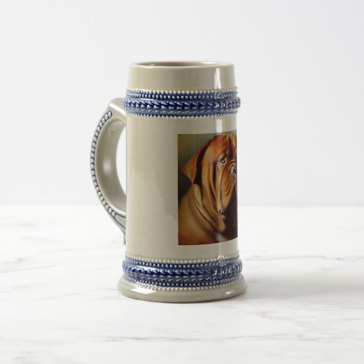 Chope À Bière Chien de Bordeaux (Devant gauche)