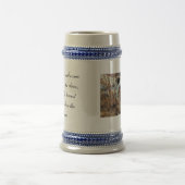 Chope À Bière Chien sur la chasse (Centre)