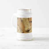 Chope À Bière Chien Traite Stein (Devant gauche)