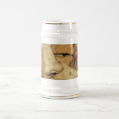 Chope À Bière Chien Traite Stein (Centre)