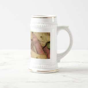 Chope À Bière Chien Traite Stein