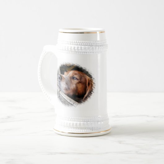 CHOPE À BIÈRE CHIENS (Devant gauche)