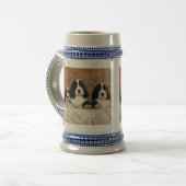 Chope À Bière Chiots d'épagneul de springer anglais (Devant gauche)