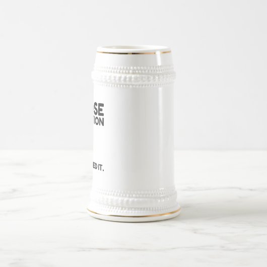 Chope À Bière Choisissez Cremation que vous avez appelée (Centre)