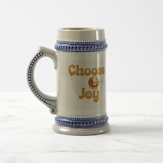CHOPE À BIÈRE CHOISISSEZ LA JOIE (Gauche)
