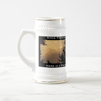 Chope À Bière Ciel français Stein de glace à la vanille