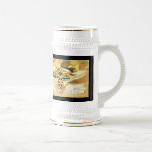 Chope À Bière Citation de la Croix et de la Bible - Christianism