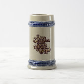 Chope À Bière Citation d'étape d'amants autrefois étrangers (Centre)