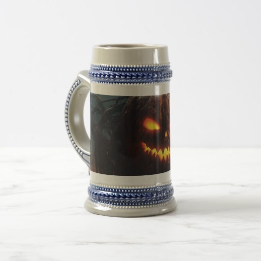 Chope À Bière Citrouille mal (Devant gauche)