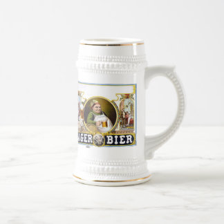 Chope À Bière Civière de bière blonde allemande