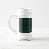 Chope À Bière Clan Davidson Crest Badge et Tartan (Gauche)