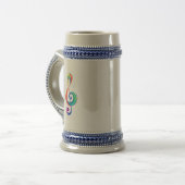 Chope À Bière Clé arc-en-ciel (Devant gauche)