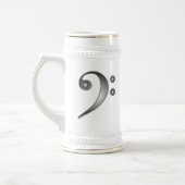 Chope À Bière Clef basse métallique (Gauche)