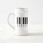 Chope À Bière Clés de piano (Gauche)