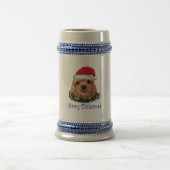 Chope À Bière Cocker spaniel puppie noël (Centre)