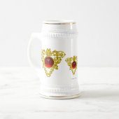 CHOPE À BIÈRE COEUR CELTIQUE (Devant gauche)