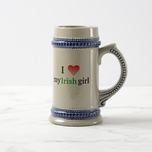 Chope À Bière Coeur I ma fille (Droite)
