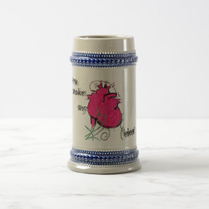 Chope À Bière Coeur saignant