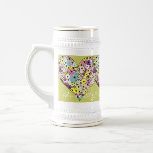 Chope À Bière Coeurs (Gauche)