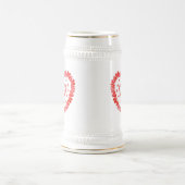 Chope À Bière COEURS SUCRÉS Stein (Centre)