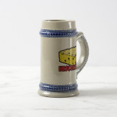 Chope À Bière Coin de fromage du Wisconsin (Devant droit)