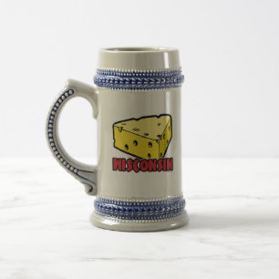 Chope À Bière Coin de fromage du Wisconsin