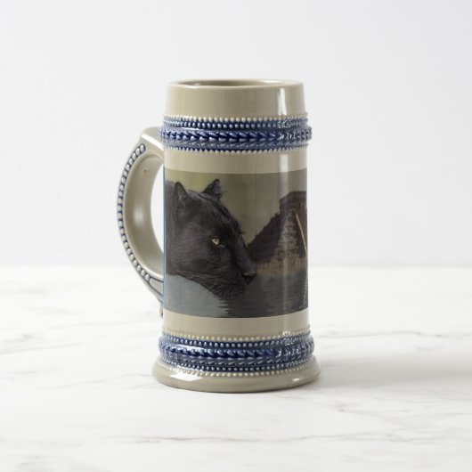 Chope À Bière Collection Black Panther Mexique (Devant gauche)