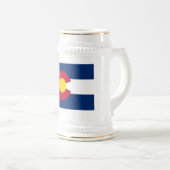 Chope À Bière Colorado : Le drapeau américain du centenaire (Devant droit)