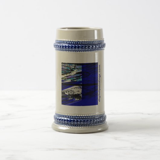 Chope À Bière COM de point de peintures de Digitals Stein (Centre)