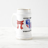 Chope À Bière Combat de régiment d'infanterie de Rakkasan 187th (Devant gauche)