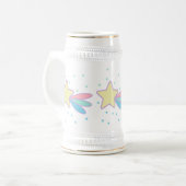 Chope À Bière Comète étoile filante mignonne (Devant gauche)