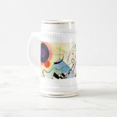 Chope À Bière Composition Kandinsky 8 (Devant gauche)