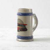 Chope À Bière Concept de van de course rétro customisé (Devant droit)