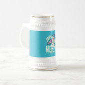 Chope À Bière Conception de bonhomme de neige (Devant gauche)
