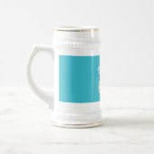 Chope À Bière Conception de bonhomme de neige (Gauche)