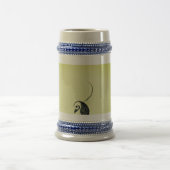 Chope À Bière Conception d'oiseaux feuillus (Centre)