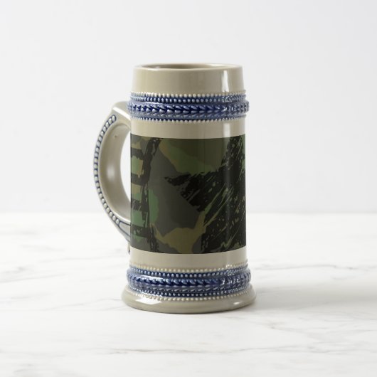 Chope À Bière conception du camouflage militaire (Devant gauche)
