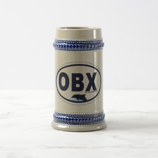 Chope À Bière Conception ovale de banques externes (Centre)