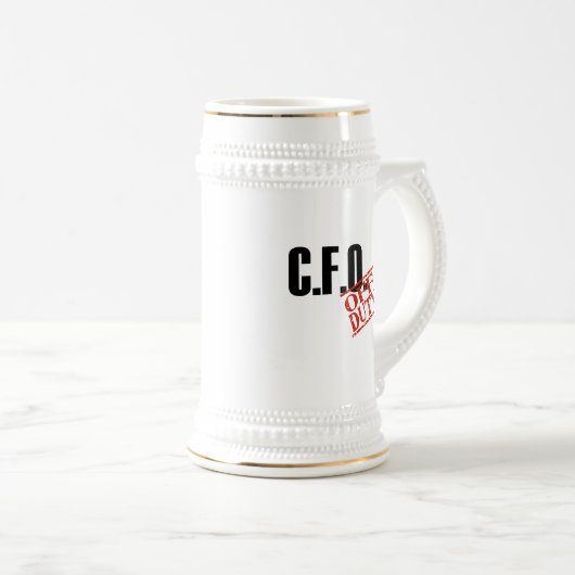 Chope À Bière Congé CFO (Devant droit)