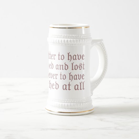 Chope À Bière Contracté et perdu… (Devant droit)