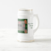 Chope À Bière Cookies de Noël Design Photo Stein (Devant droit)