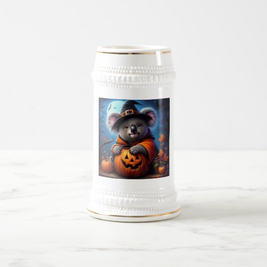 Chope À Bière Costume Koala Halloween (Centre)